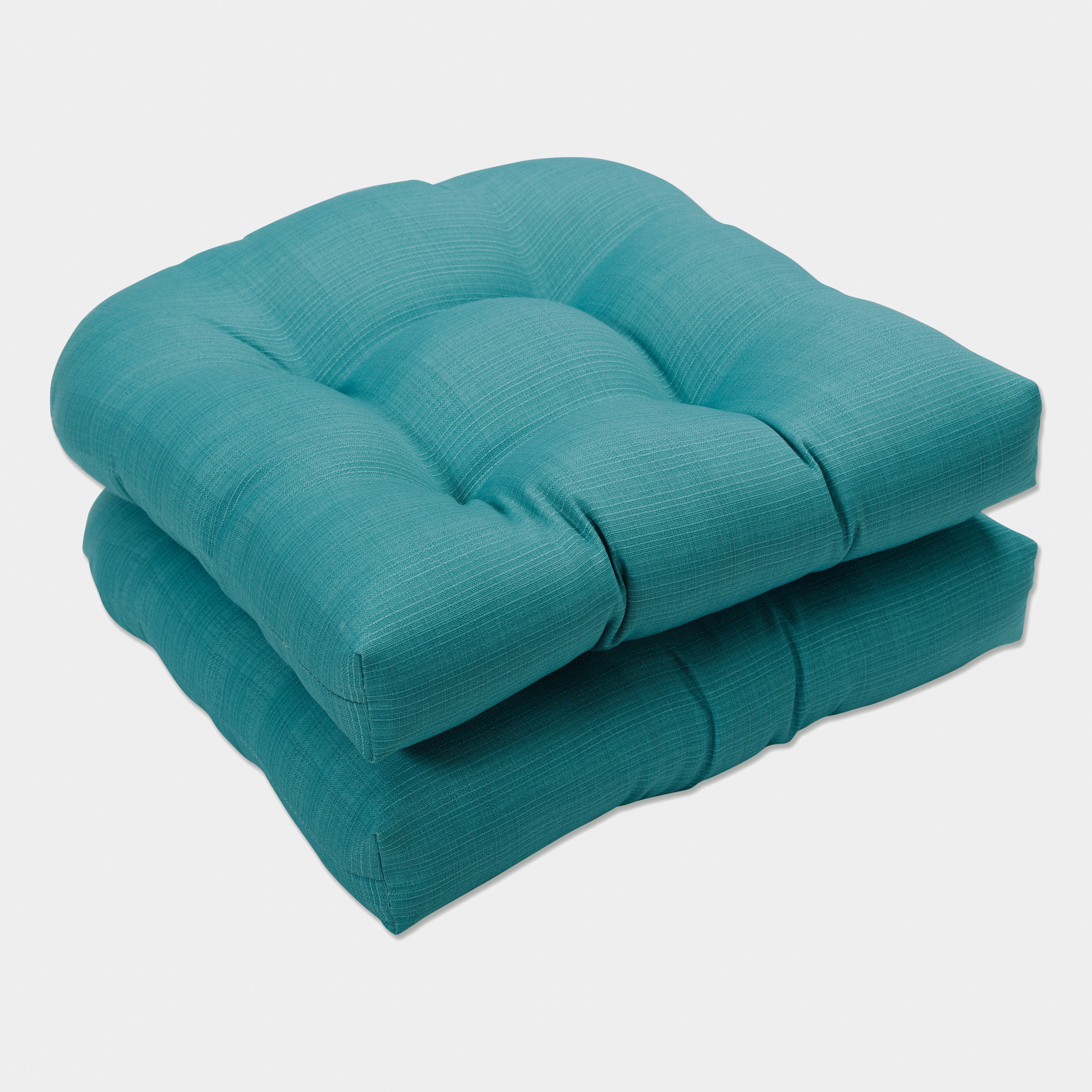 Outdoor/Indoor Forsyth Pool Wicker Seat Cushion (Set of 2)