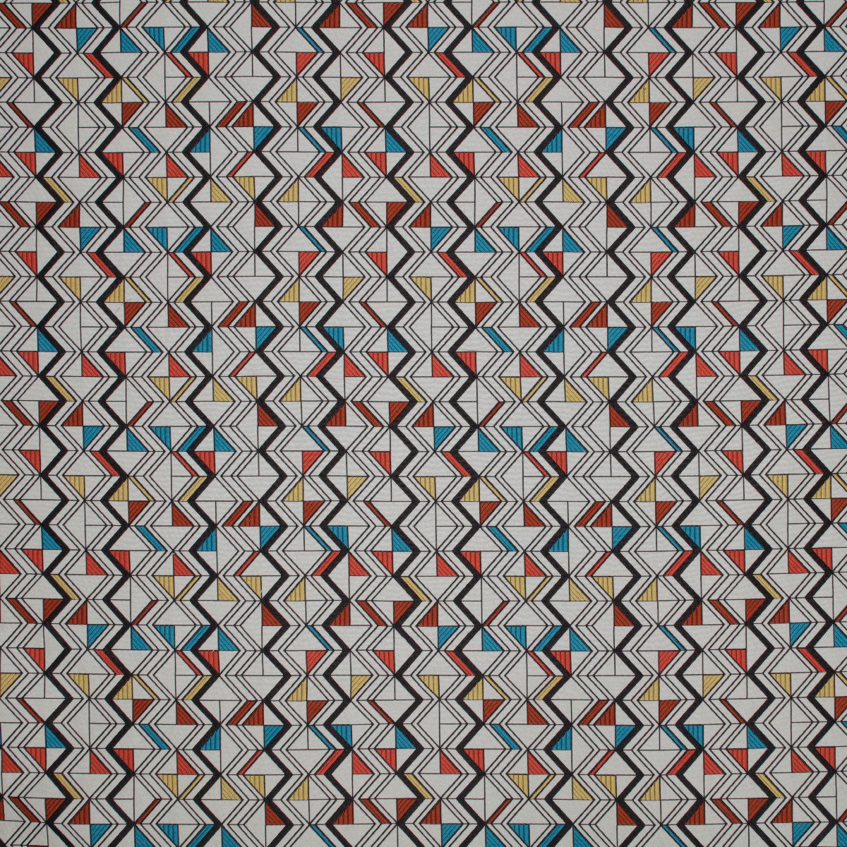 Basenji Tangerine Fabric