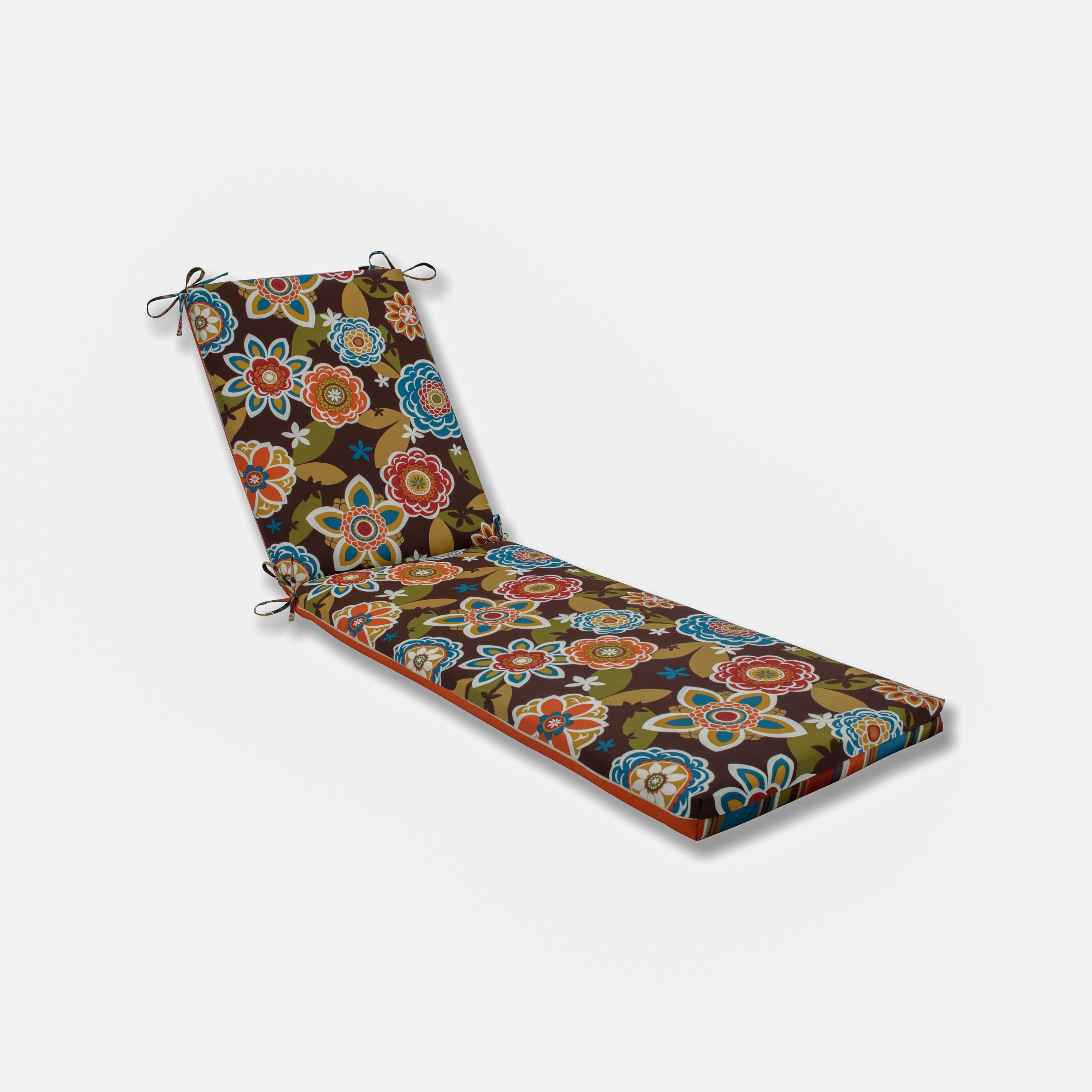 Outdoor/Indoor Annie/Westport Chocolate Chaise Lounge Cushion 80x23x3