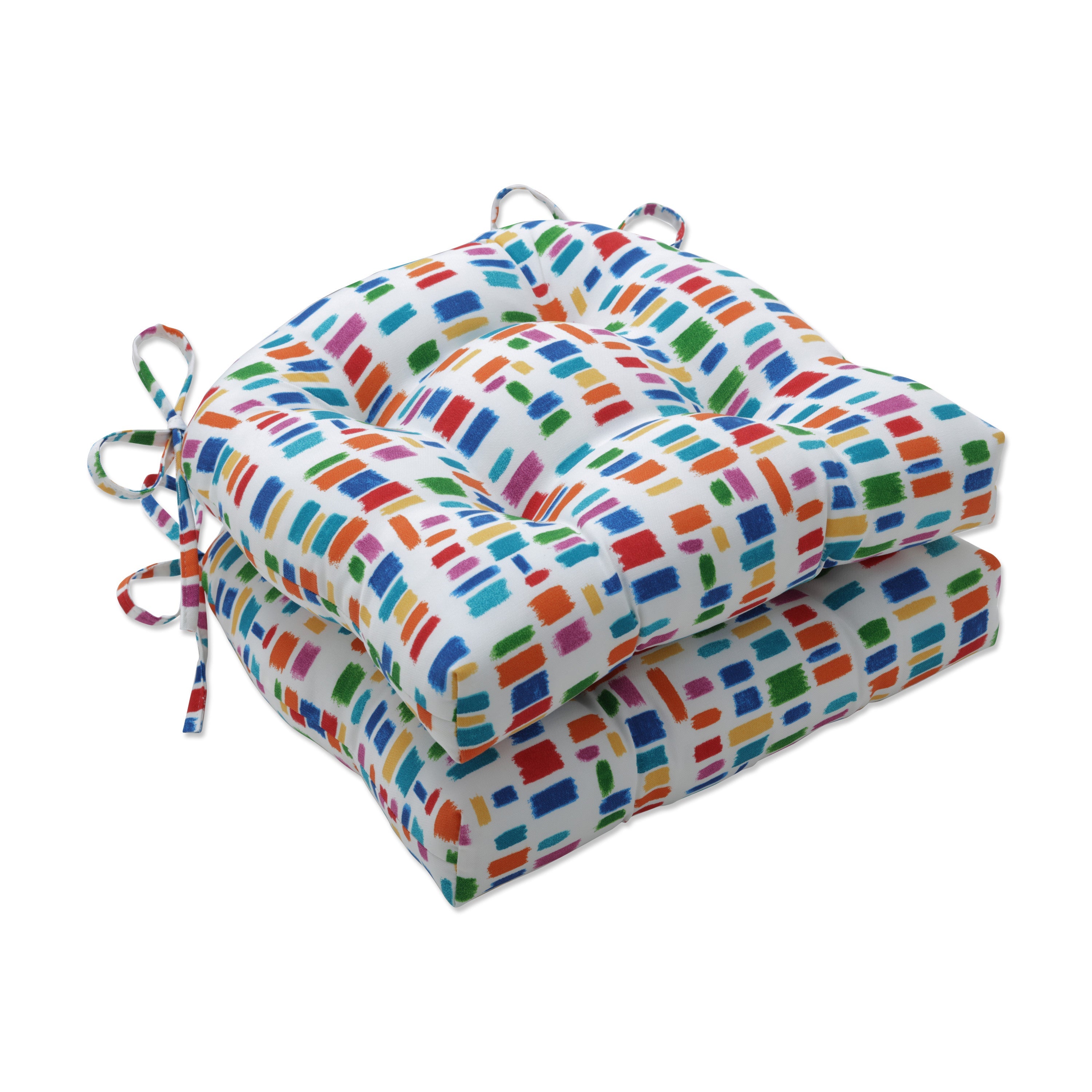 Color Tabs Primaries Deluxe Tufted Chairpad